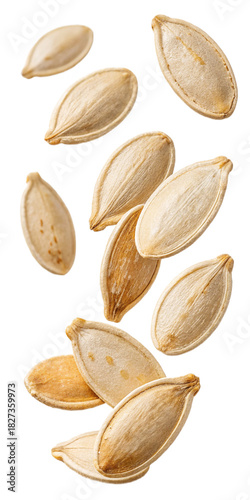 Wallpaper Mural pumpkin seeds isolated on white background Torontodigital.ca