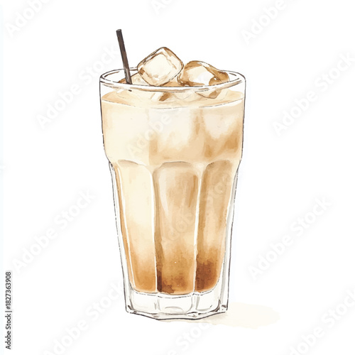 yuniazizah__a_cute_Iced_latte_in_a_tall_glass__in_neutral_muted_f774a806-f204-499f-b69c-1c23699a2a30
