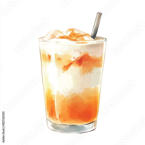 yuniazizah__a_cute_Thai_iced_tea_with_milk_layers_in_neutral_mu_61dcc82d-3ba7-4df3-b300-2fd007d3360b