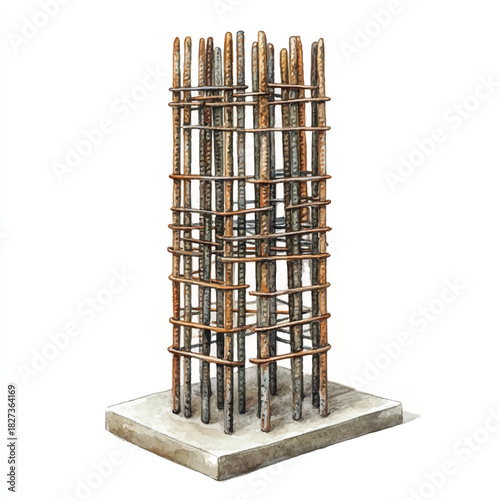 yuniazizah__a_cute_rebar_stacks_at_a_building_site_in_neutral_m_56ded720-1aaf-4709-a11d-57910fe06416