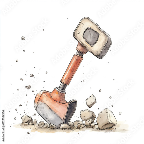 yuniazizah__a_cute_jackhammer_breaking_concrete_in_neutral_mute_f28d4c51-4ae4-41d4-9322-c9c4e8a41820