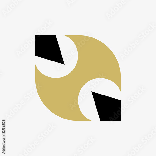 Abstract logo. Logo design. Template elements. Geometric abstract logo