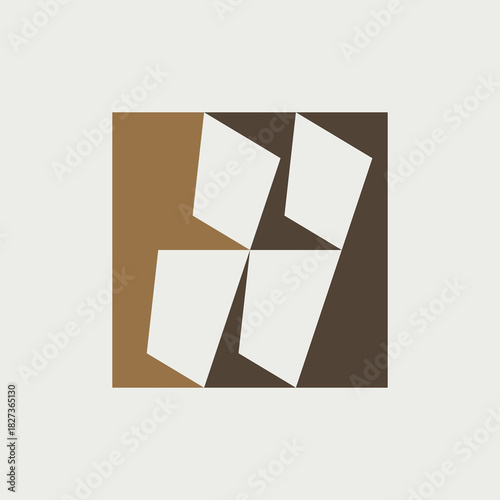 Abstract logo. Logo design. Template elements. Geometric abstract logo