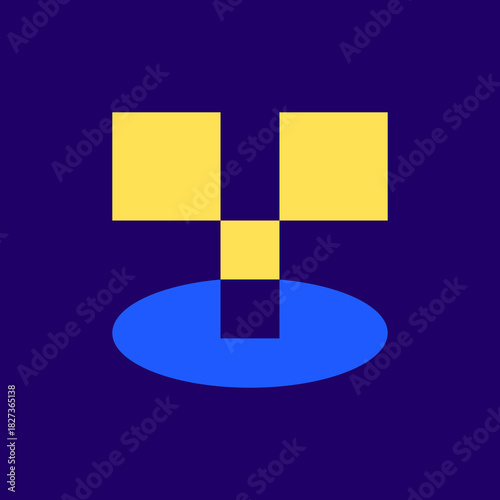 Abstract logo. Logo design. Template elements. Geometric abstract logo