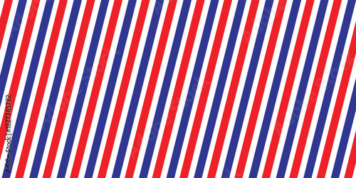 Airmail Envelope frame images with strips. International vintage letter border. Retro air mail postcard with blue and red stripes.  Empty classic postal frame. Vector illustration