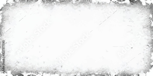 Distressed frame with grunge texture black and white border with a rough aged effect perfect for adding a vintage feel to photos or designs