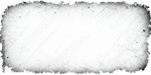 Distressed grunge frame with rough edges a textured border element perfect for adding a vintage or worn effect to photos and designs