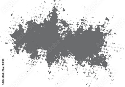 Abstract grunge halftone background Vector, black and white error glitch art design grunge background backdrop surface, Abstract dark photocopy marks texture on light background 