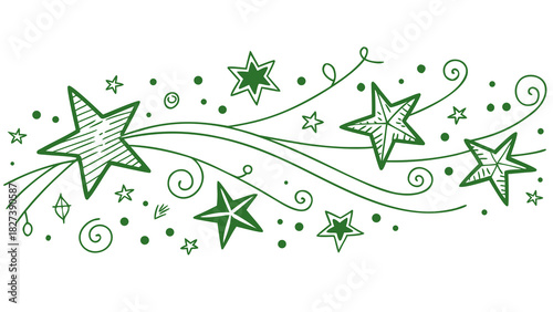 Christmas celebration stars