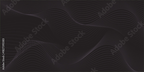 steel silver lines on a black background. metallic pattern. design modern luxury futuristic background vector illustration.