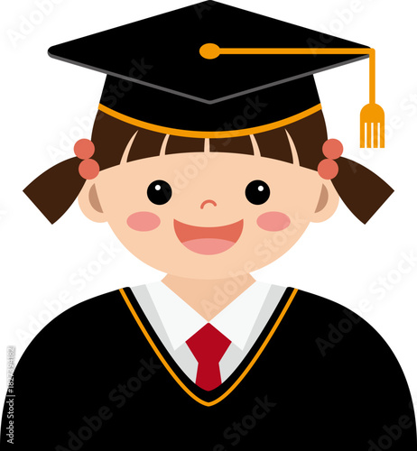 졸업하는 어린이