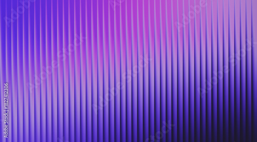 Vertical Pleated Texture in Vibrant Purple and Pink Gradient abstract background