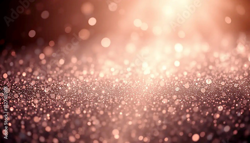 An elegant crystal-like dust particle background with soft glowing scatter and cinematic lighting.