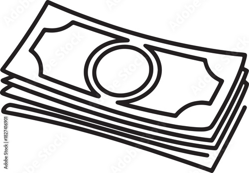 Money icon vector illustration