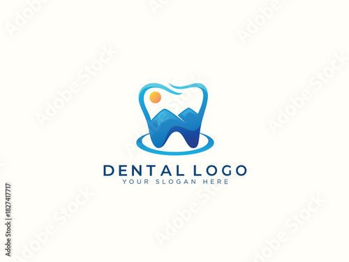 Dental Logo design vector template
