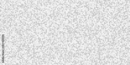 Abstract low polygon cubic white and gray vector poly triangle texture geometric pattern composed of triangular. geometric wall tile and metal cube background triangle wallpaper design.	
