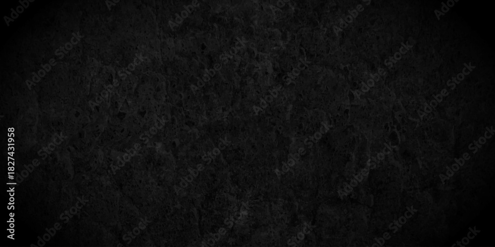 Fototapeta premium Black texture chalk board and black board wall structure texture. Texture abstract black charcoal wall Stone concrete grungy backdrop background. dark grey black slate texture background.