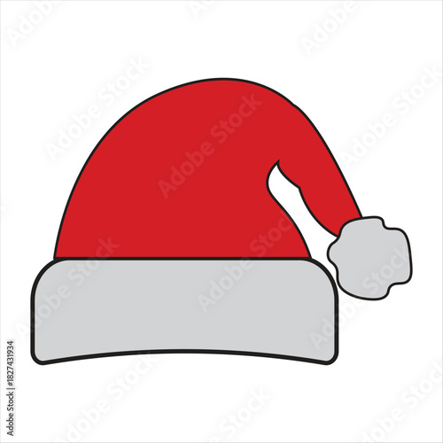 santa hat vector