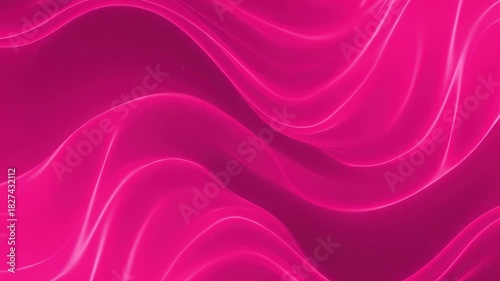 Abstract pink waves in smooth flowing texture design  