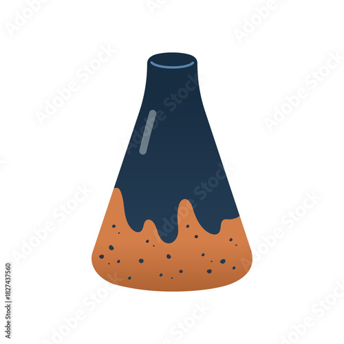 Ceramic vase, kitchenware, jar icon. Craft hobby vector illustration. Ceramic dish, colorful tableware, clay product. Craft hobby vector illustration.