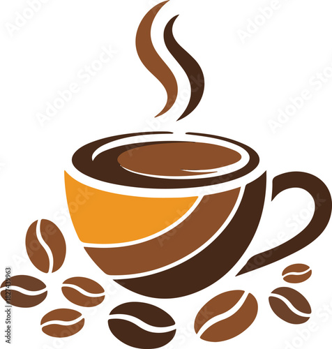 Coffee Icons Vector | Cafe Drink Illustration