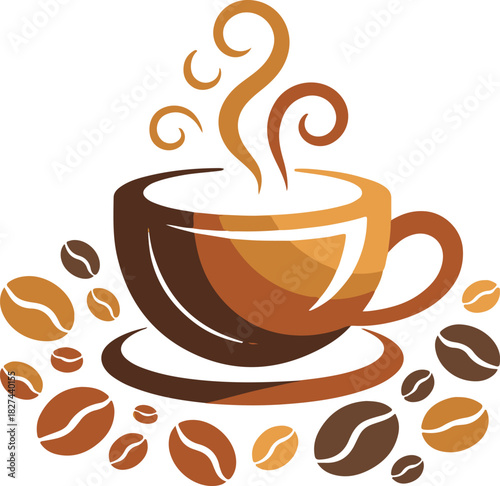 Coffee Icons Vector | Cafe Drink Illustration