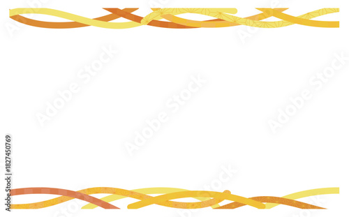 和の装飾素材イラスト