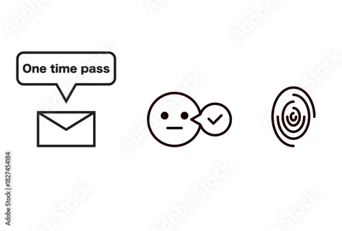 色々なセキュリティーシステムのアイコンセット