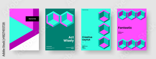 Modern Brochure Design. Creative Background Layout. Geometric Book Cover Template. Poster. Banner. Report. Flyer. Business Presentation. Catalog. Advertising. Notebook. Journal. Handbill. Portfolio