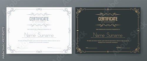 vintage photo frame with copy space