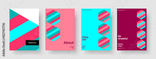 Isolated Brochure Template. Geometric Poster Layout. Creative Book Cover Design. Report. Flyer. Banner. Background. Business Presentation. Leaflet. Portfolio. Magazine. Newsletter. Pamphlet