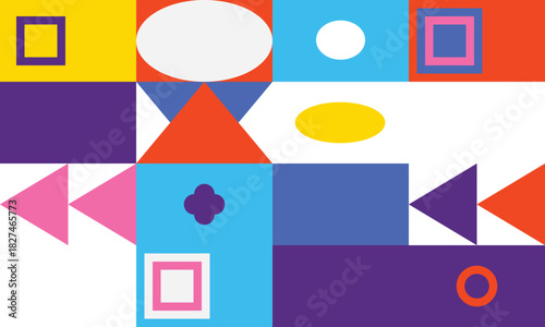 Abstract geometric background 