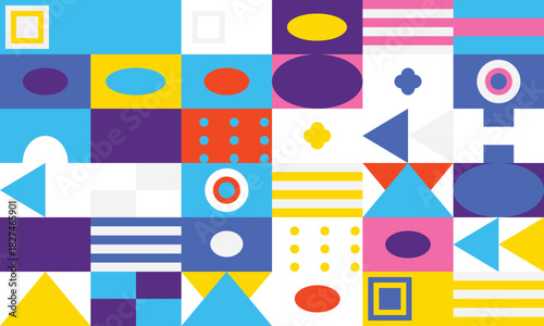 Abstract geometric background 