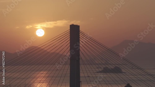 사천 일출