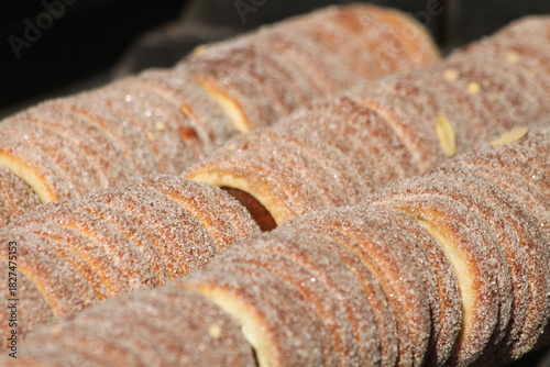 traditional czech chimney cake
