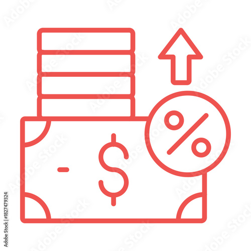 Interest Rate Icon