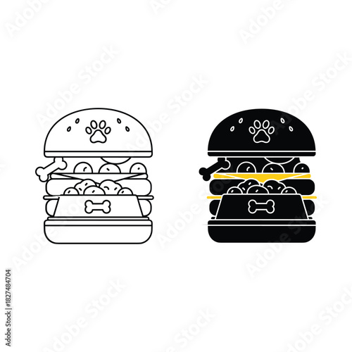 fast food burger