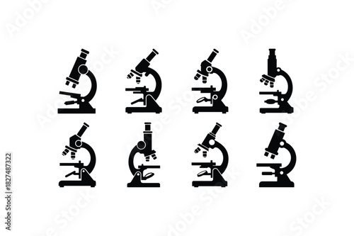 Yoga Pose Woman Silhouette Pack Set