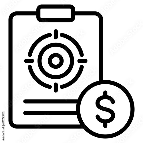 Business Target Icon