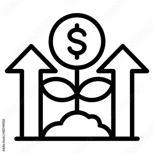 Business Growth Icon