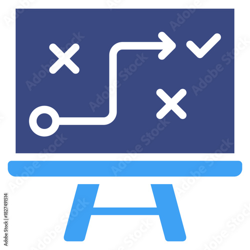 Strategic Roadmap Icon