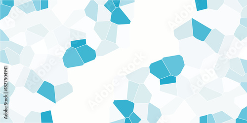 Abstract crystalized broken glass and lines background. Pastel light mint colors stone tile pattern. Cement kitchen decor. Mint marble bath floor. Fabric vintage print. vector illustration.