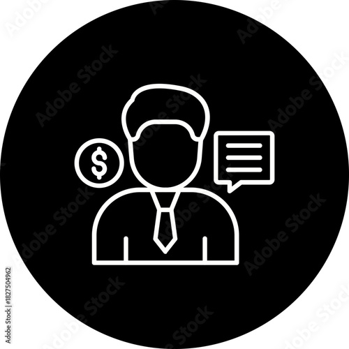 Financial Advisor Icon