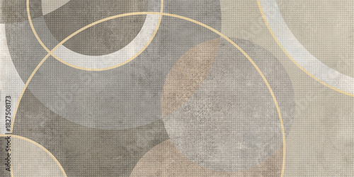 Fototapeta Naklejka Na Ścianę i Meble -  Geometric Natural Texture Decor