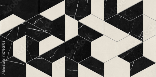 Fototapeta Naklejka Na Ścianę i Meble -  Geometric Natural Texture Decor