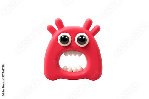 Portable Teething Toy for On-the-Go Babies isolated on transparent background