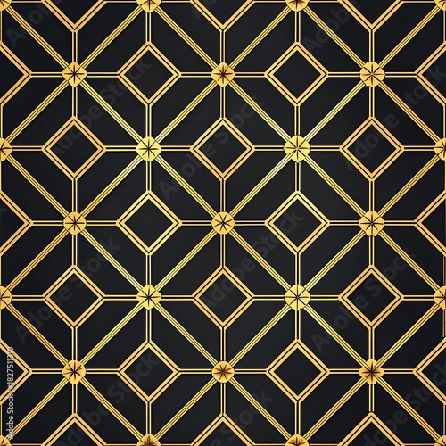 seamless gold pattern