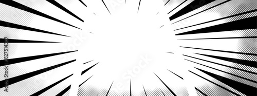 Vibrant anime burst with manga energy and comic rhythm. This anime background blends burst motion and comic background perfectly.