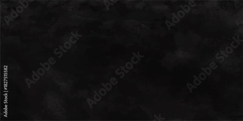Dark smoke texture on black background resembles fog, clouds, and mist in the night sky