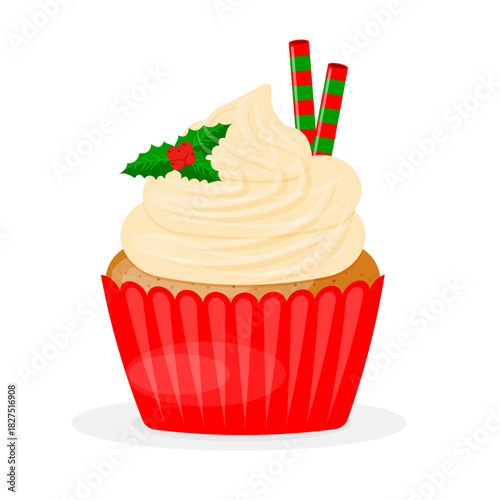 Christmas Cupcake 